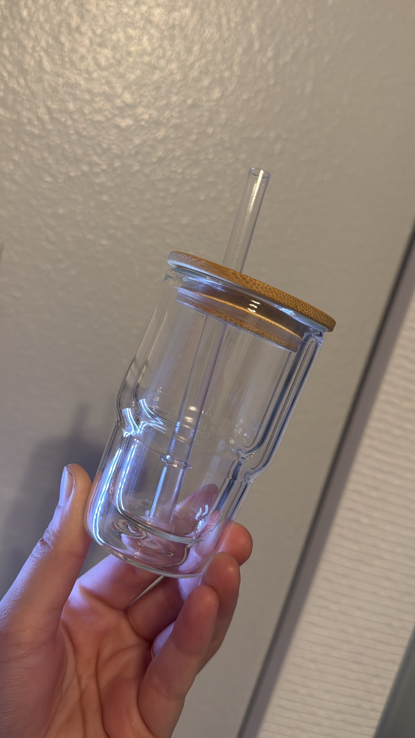 3oz Snowglobe Shot Glass