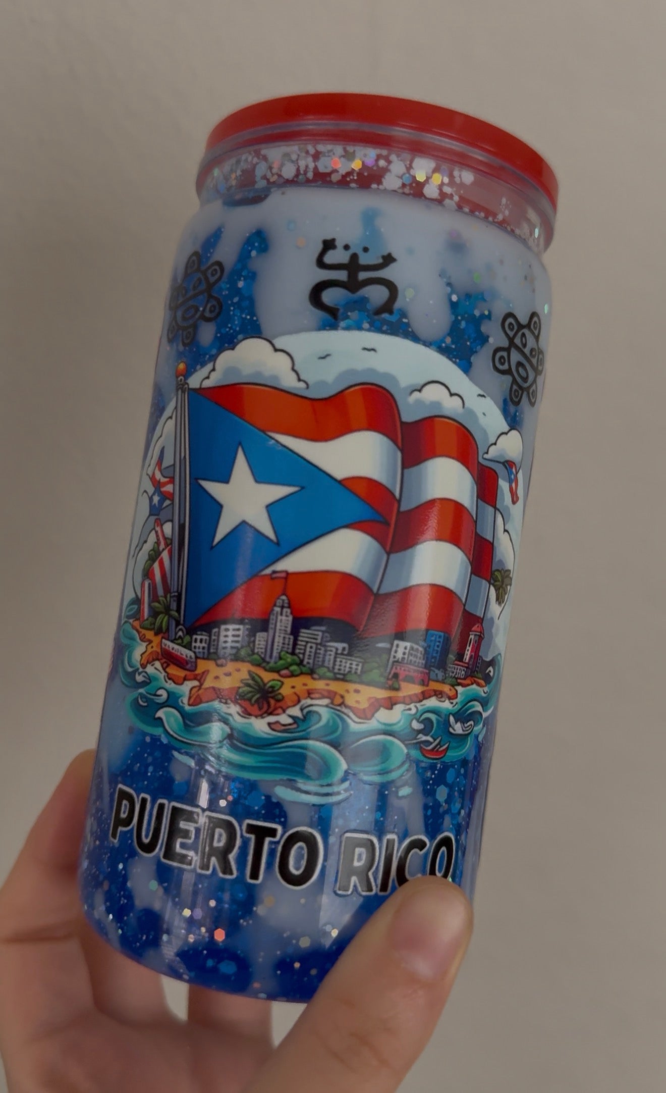 Puerto Rico lava cup