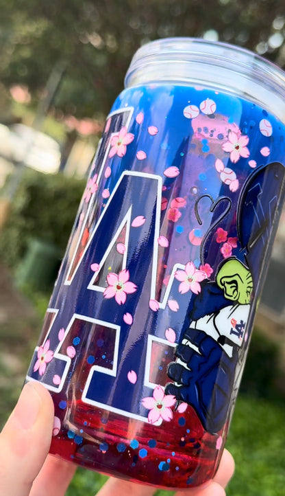 Baseball character lava cup