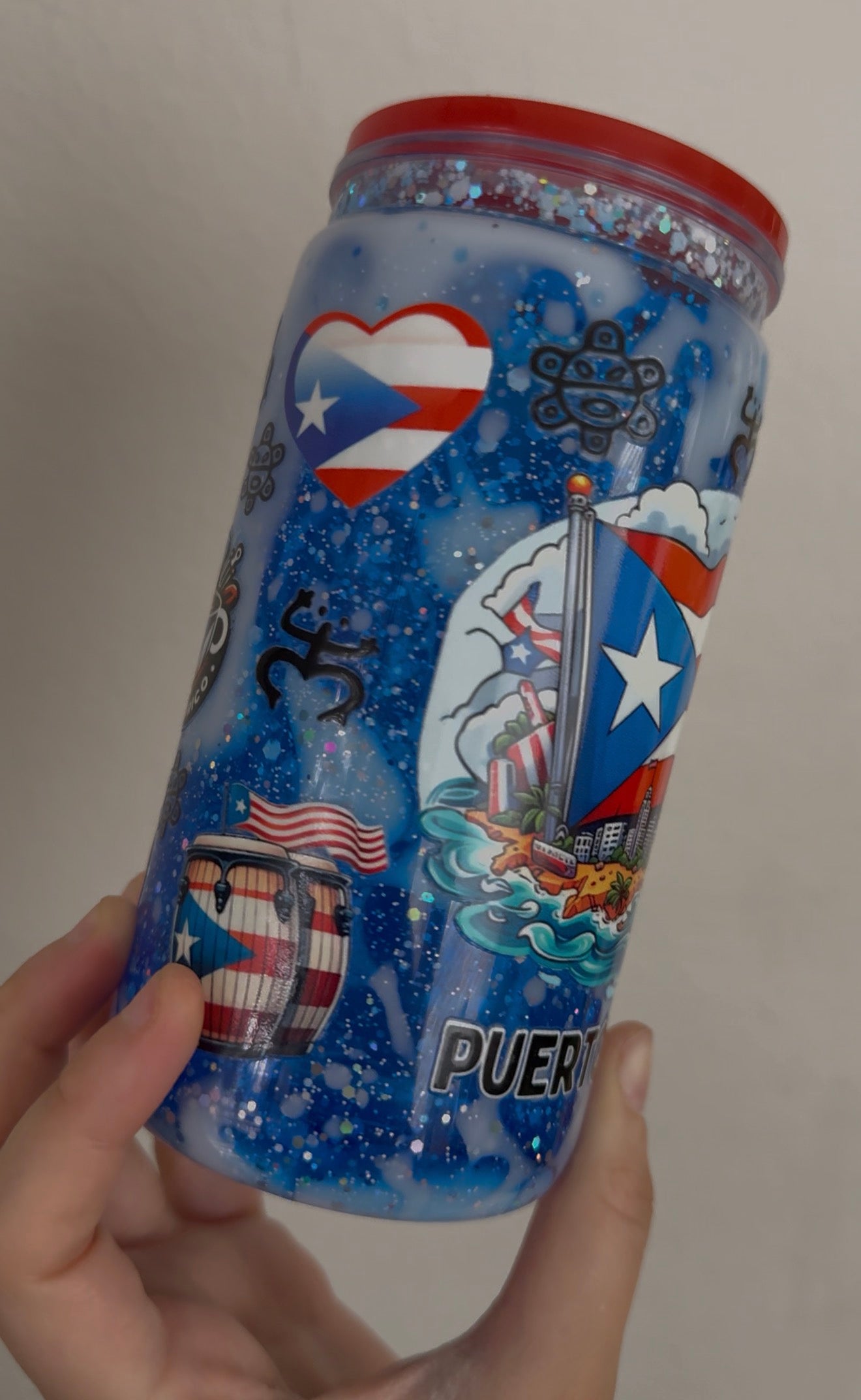 Puerto Rico lava cup