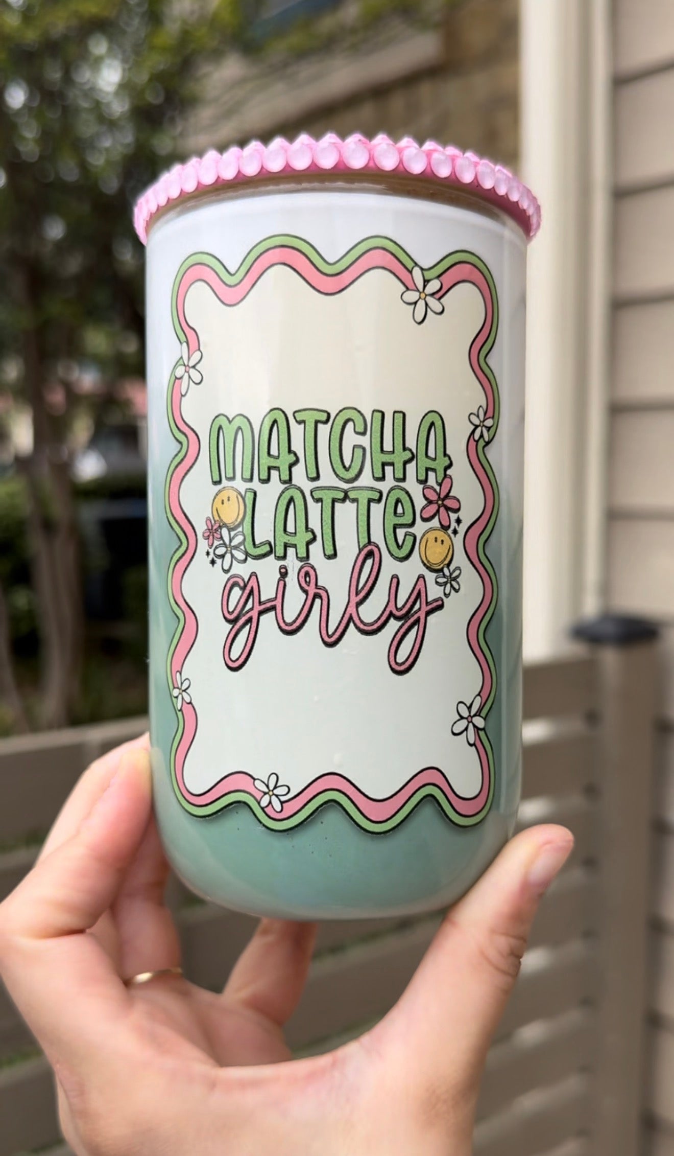 Matcha paint cup
